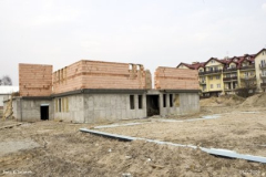 Budowa - wznoszenie ścian (2009r.)