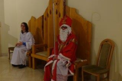 Święty Mikołaj w naszym kościele